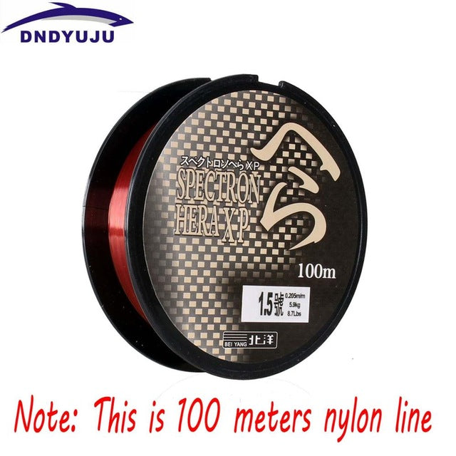 100M 500M Nylon Fishing Line Super Strong Monofilament Quality Japanese Material Saltwater Carp Fishing