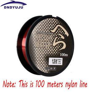 100M 500M Nylon Fishing Line Super Strong Monofilament Quality Japanese Material Saltwater Carp Fishing